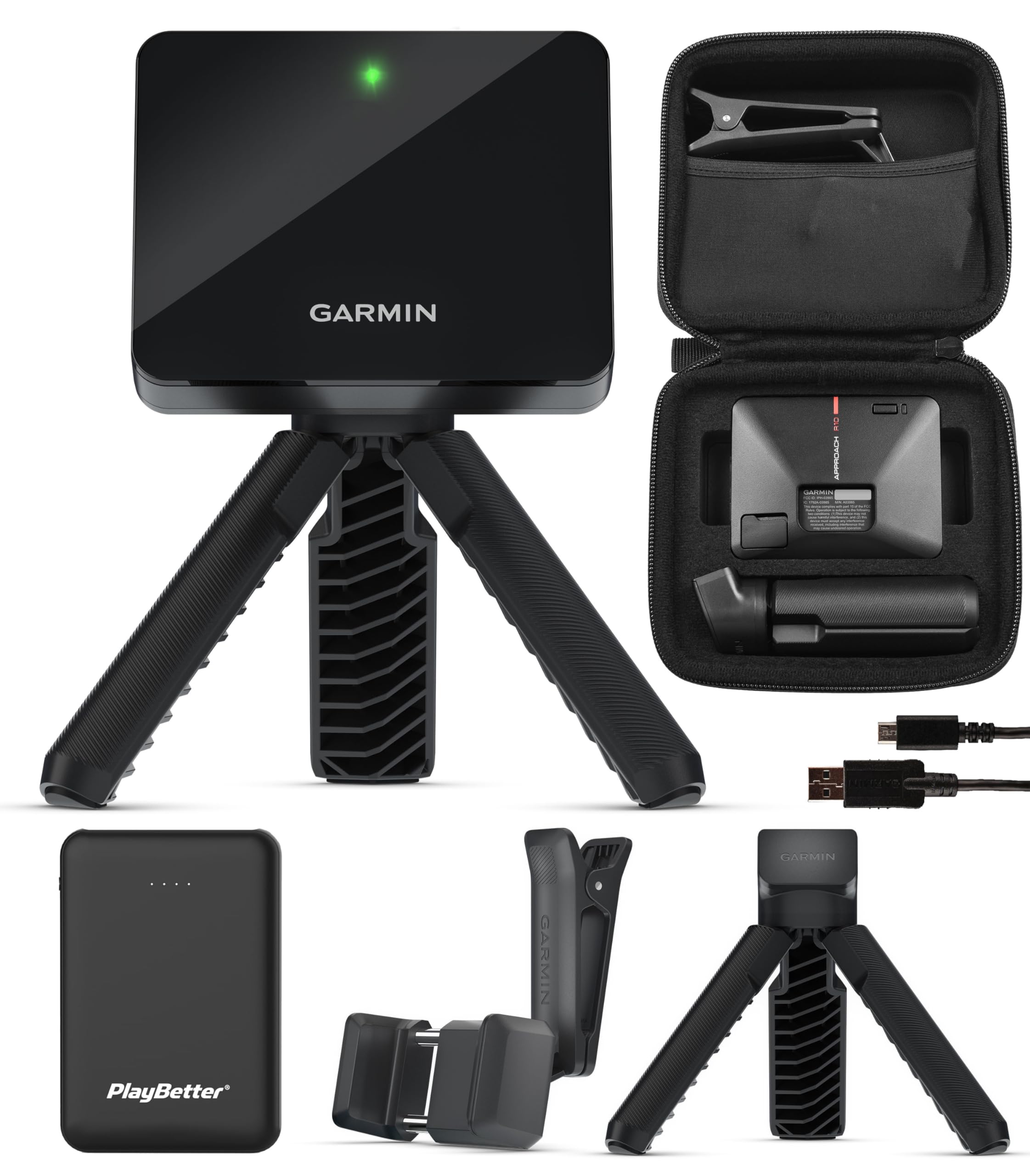 Garmin Approach R10 Portable Golf Launch Monitor & Simulator
