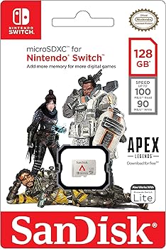 Amazon.co.jp: microSDXC 128GB サンディスク Nintendo Switch用