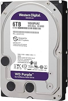 Amazon.com: Western Digital 6TB WD Purple Surveillance Internal