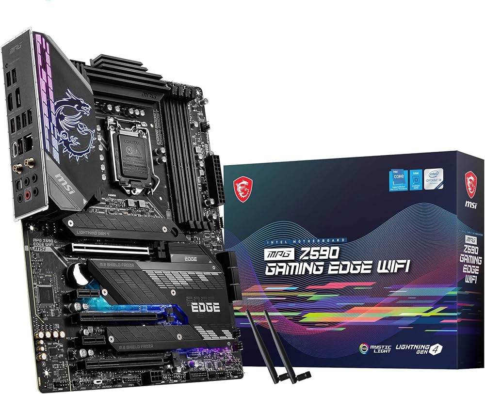 Amazon | MSI MPG Z590 GAMING EDGE WIFI マザーボード ATX 第10・11