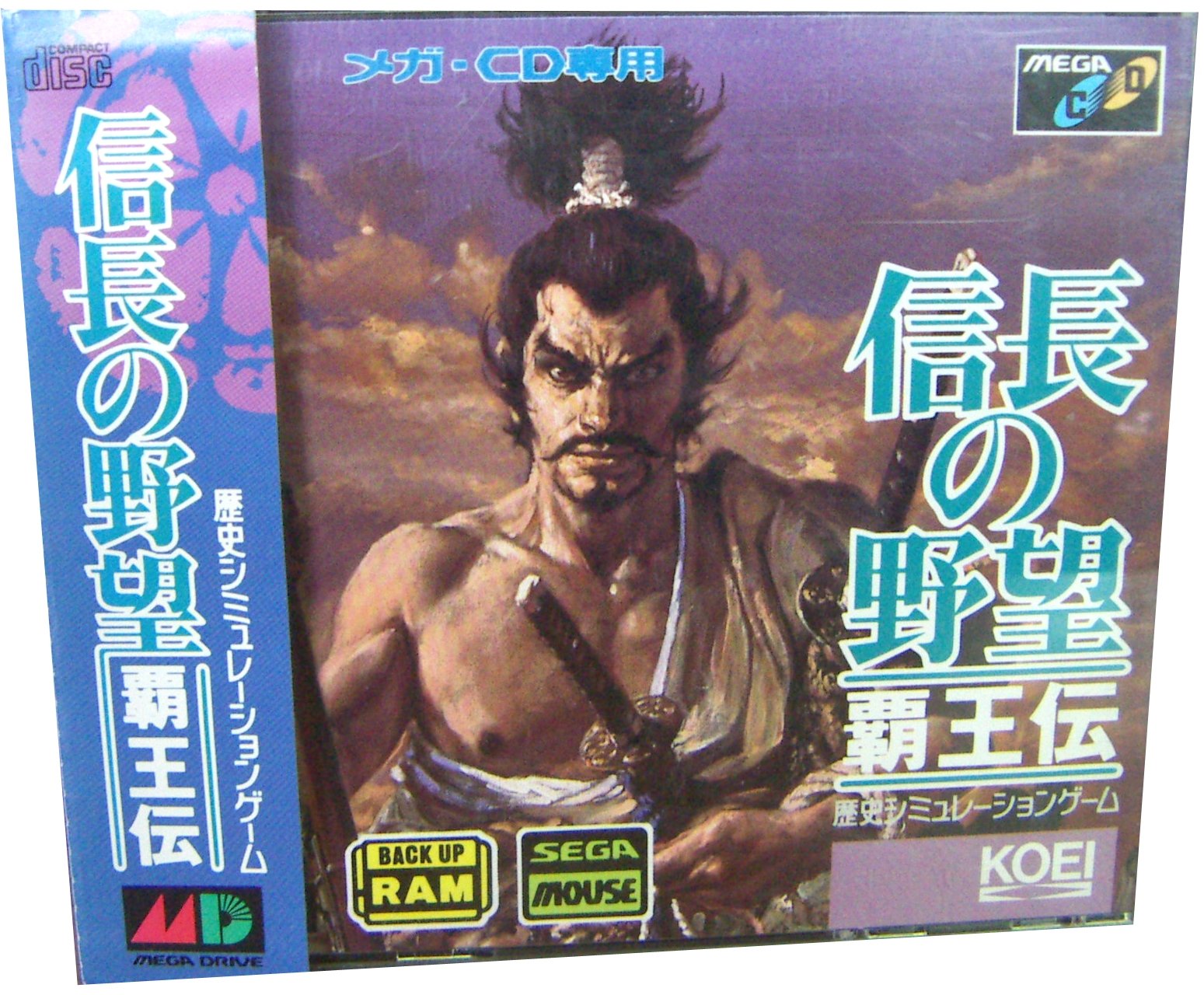 Amazon | 信長の野望・覇王伝 MCD 【メガドライブ】 | メガドライブ