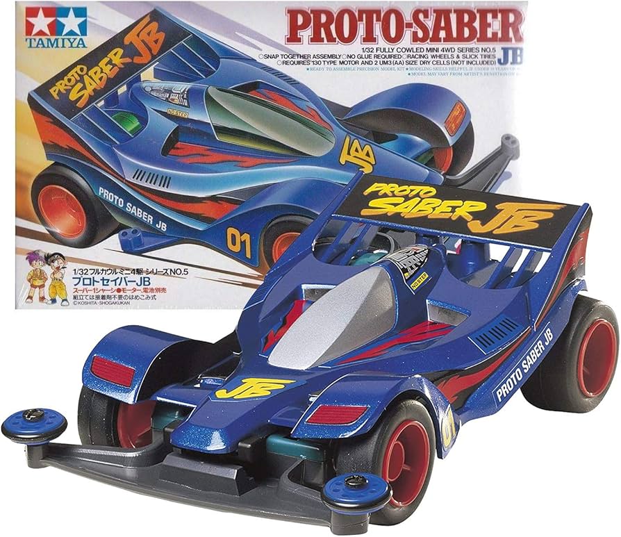 Amazon | タミヤ 1/32 フルカウルミニ四駆 No.5 プロトセイバーJB