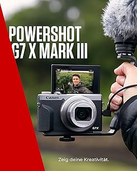 Canon PowerShot G7 X Mark III Digitalkamera (20,1 MP, 4,2-fach