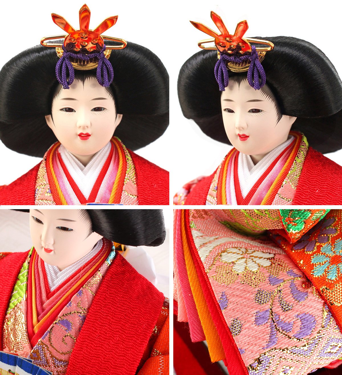 Amazon | 人形屋ホンポ 雛人形 久月 ひな人形 ケース飾り 親王飾り