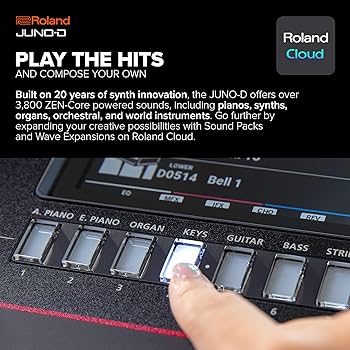 Amazon | シンセサイザー ローランド ROLAND JUNO-D6 ジュノ 61鍵盤