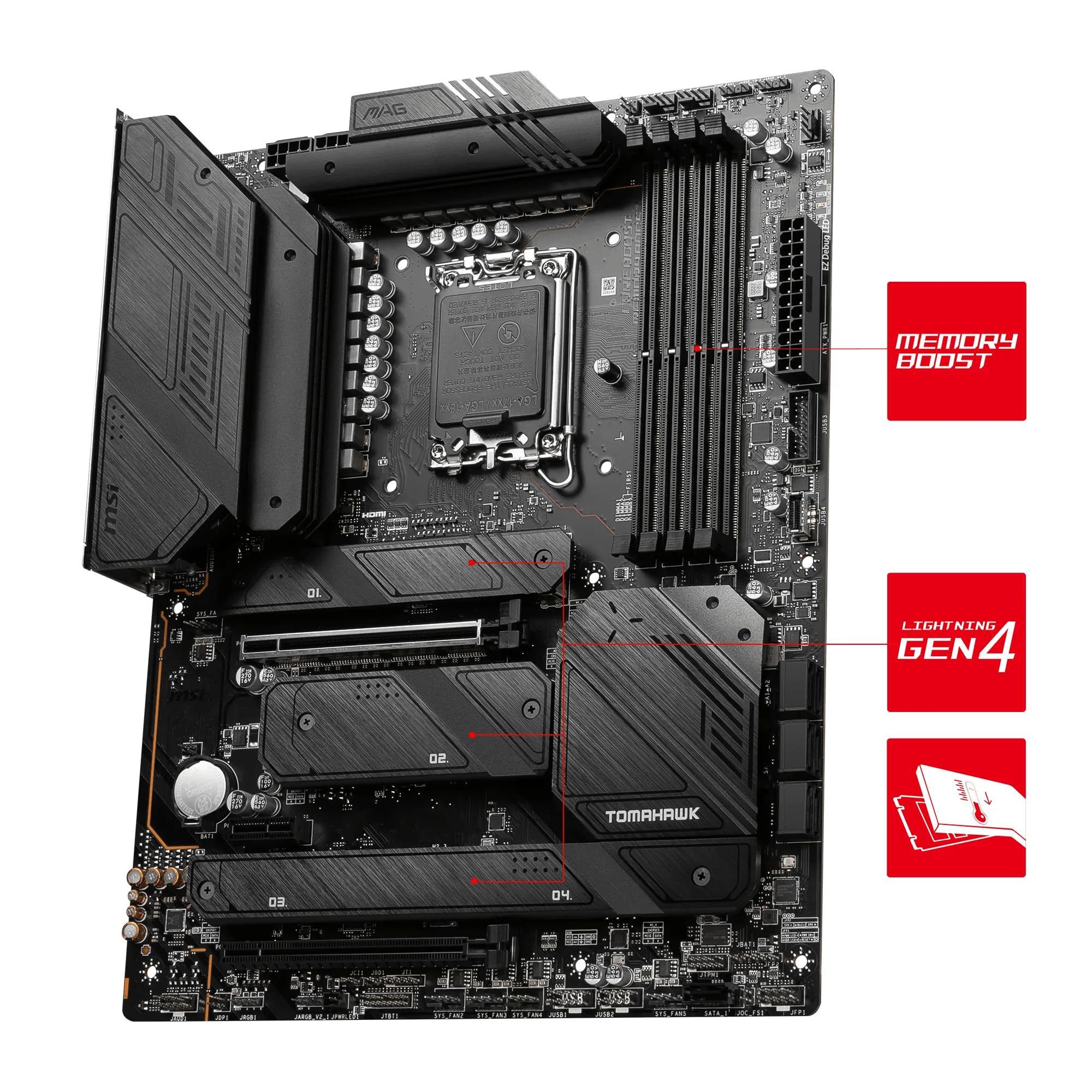 Amazon.com: MSI MAG MAG Z790 Tomahawk Gaming Desktop Motherboard