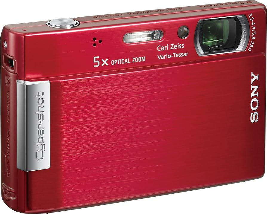 Amazon.com : Sony Cybershot DSC-T100 8MP Digital Camera with 5x