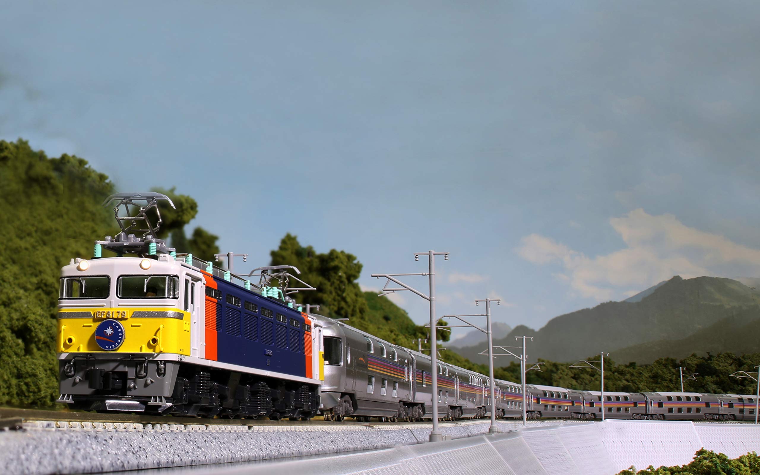 Amazon | KATO Nゲージ EF81 カシオペア色 3066-A 鉄道模型 電気機関車