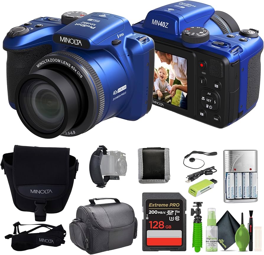 Amazon.com : MINOLTA MN40Z 20 Mega Pixels 40x Optical Zoom Digital
