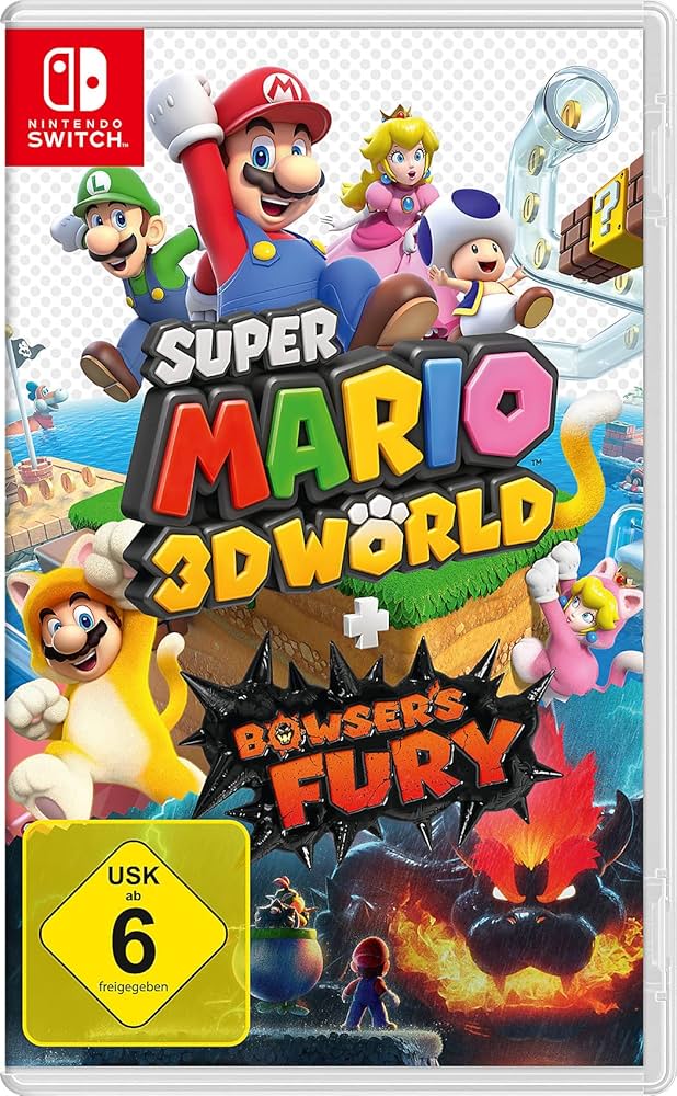 Amazon.co.jp: Super Mario 3D World + Bowser's Fury. Fuer Nintendo