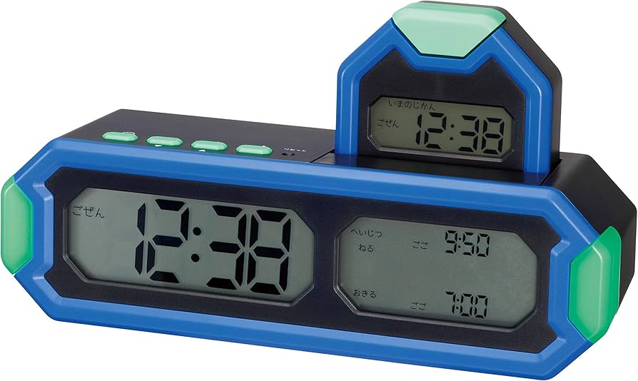 Amazon.co.jp: ADESSO(アデッソ) 目覚まし時計 OKITE! 自分で起きる
