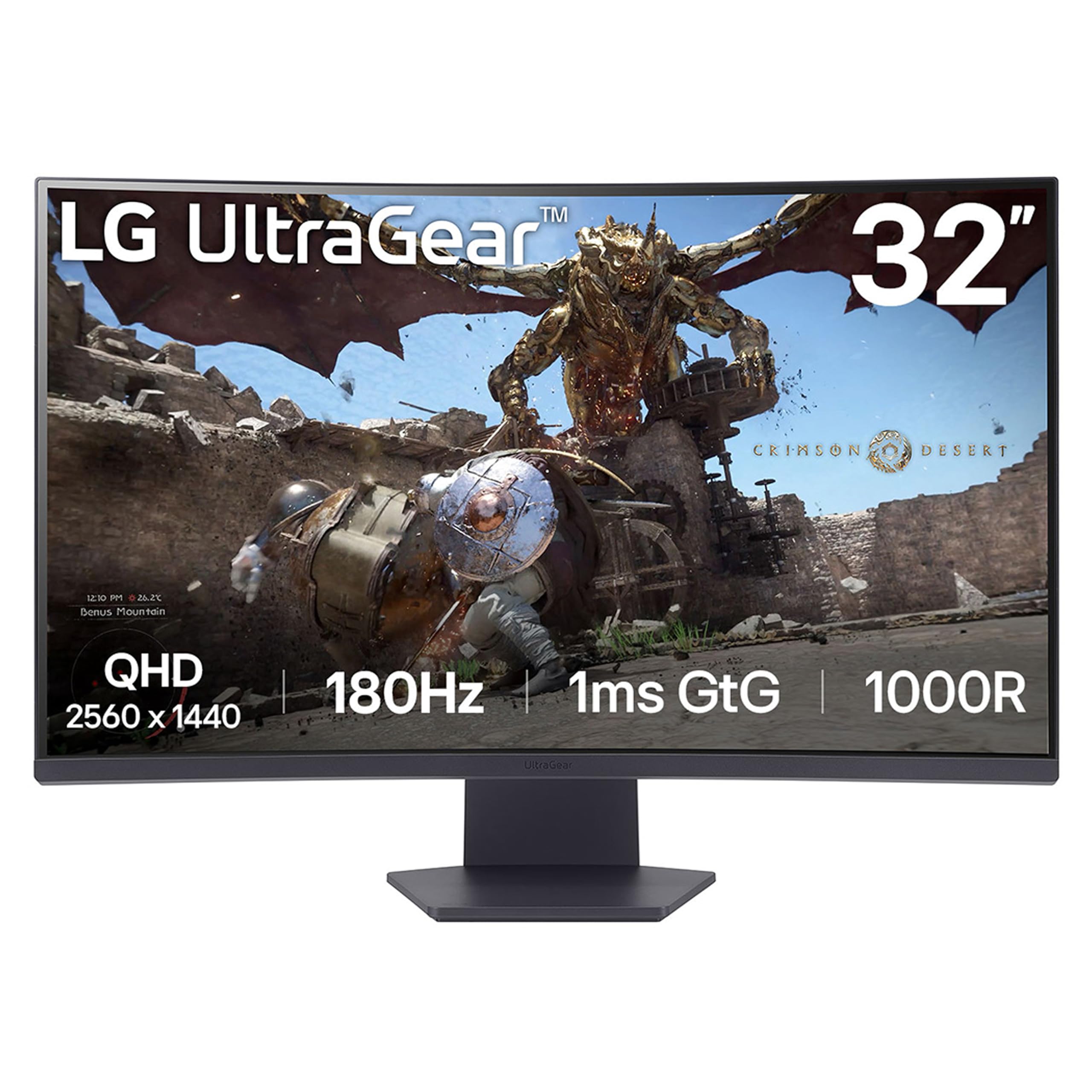 Amazon.com: LG 32GS60QC-B Ultragear 32-inch Curved Gaming Monitor