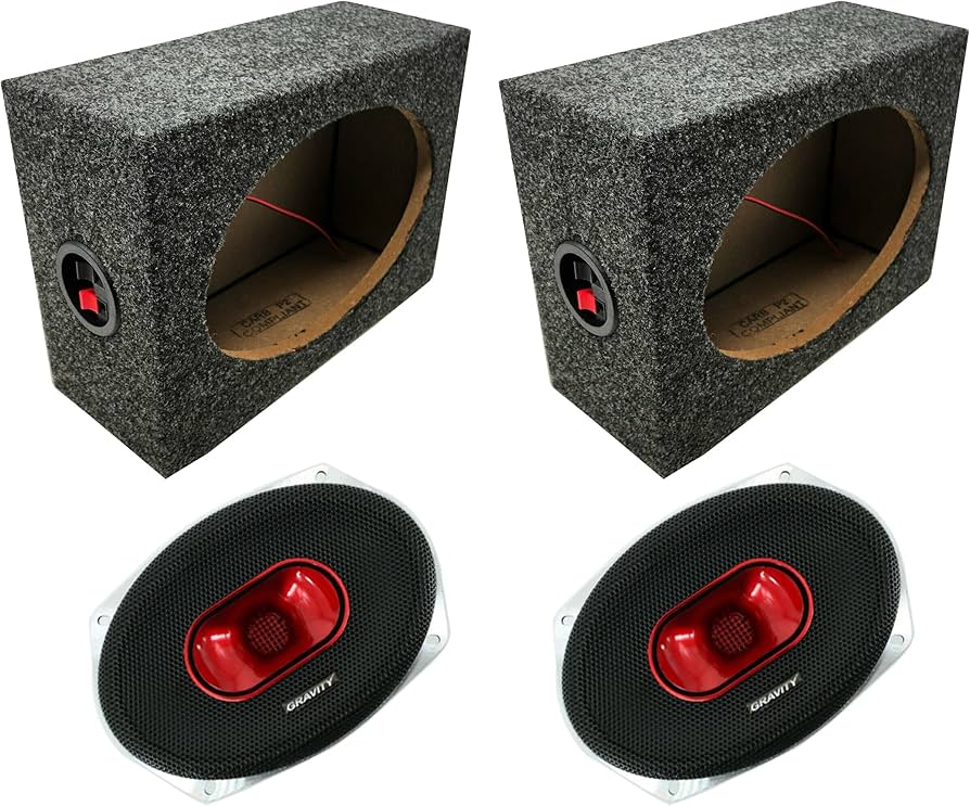 Amazon.com: Gravity WZP69 Car Audio 6x9 4-Ohm 800W Speaker w