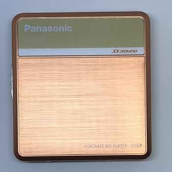 Amazon.co.jp: Panasonic D‐SOUND ポータブルMDプレーヤー オレンジ SJ