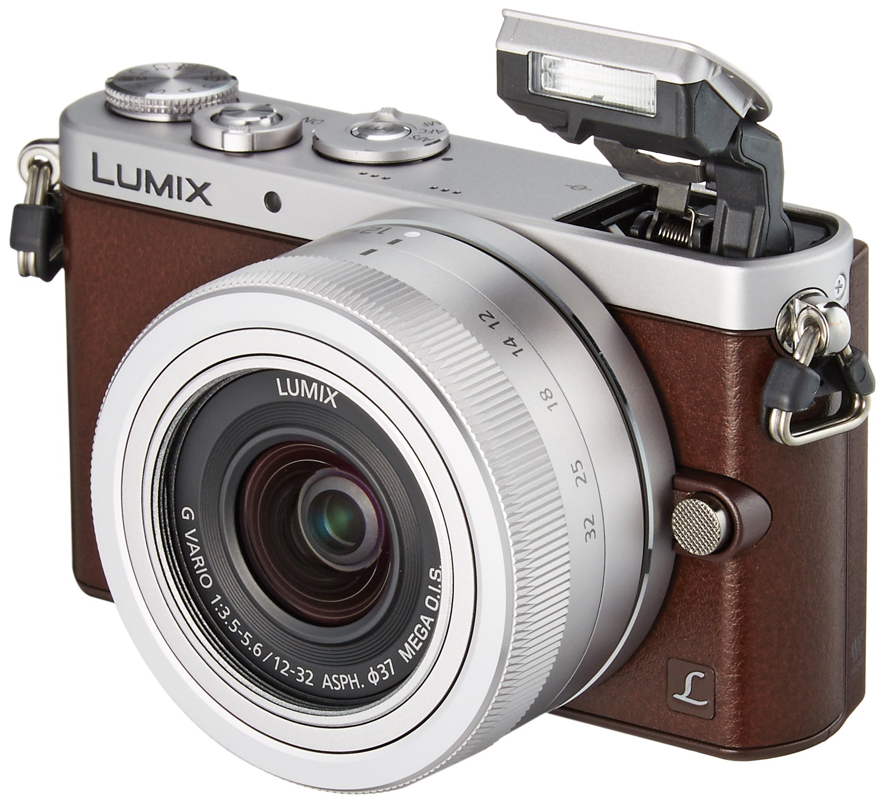 Amazon | パナソニック ミラーレス一眼 GM1S レンズキット ブラウン