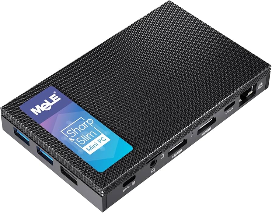 Amazon.com: MeLE Quieter4C Fanless N100 Mini PC 16GB LPDDR4x 512GB