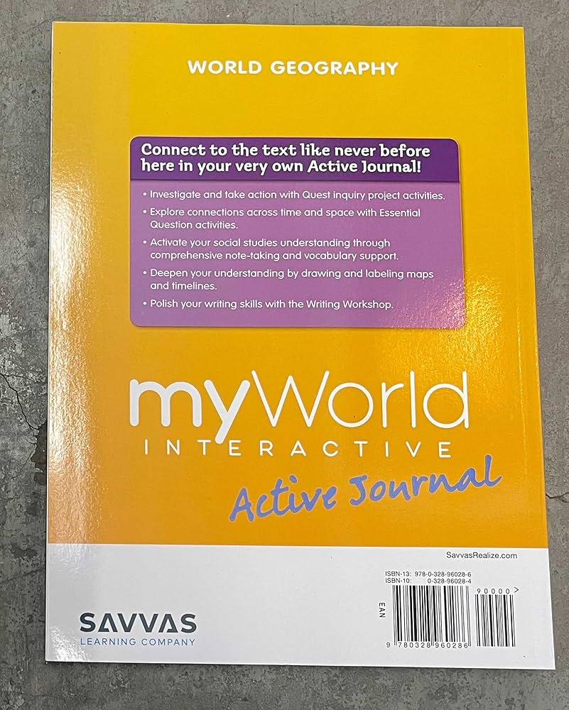 Amazon.com: Middle Grades Geography 2019 National Survey Journal