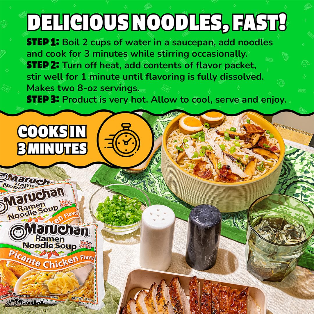 Maruchan - Brandclub - Maruchan Ramen Picante Chicken, Instant