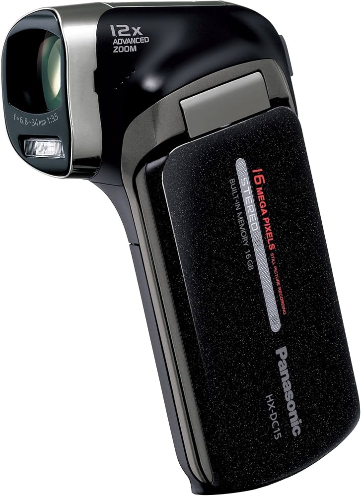 Amazon.co.jp: パナソニック デジタルムービーカメラ HX-DC15 オニキス