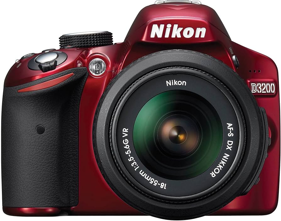 Amazon.com : Nikon D3200 24.2 MP CMOS Digital SLR with 18-55mm f