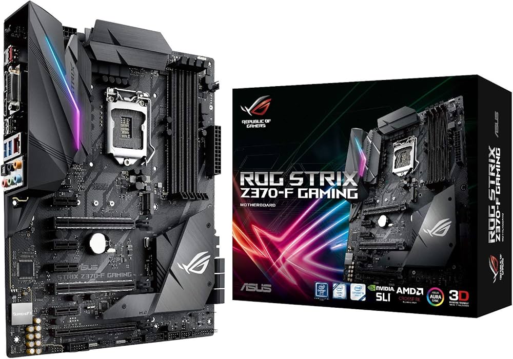 Amazon | Asus ROG Strix z370-f ddr4 ATXマザーボードGaming | ASUS