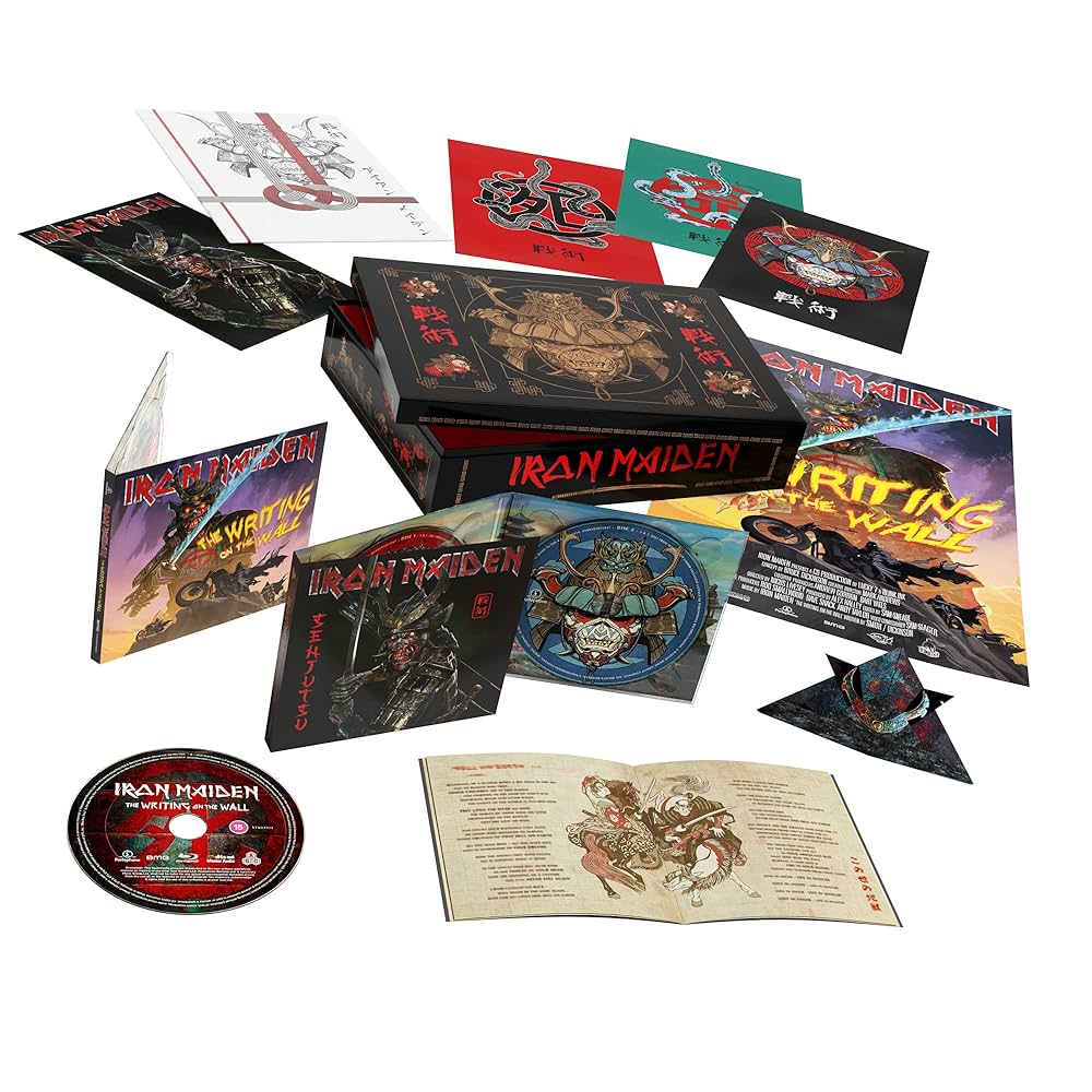 Iron Maiden - Senjutsu (Super Deluxe Boxset) - Amazon.com Music