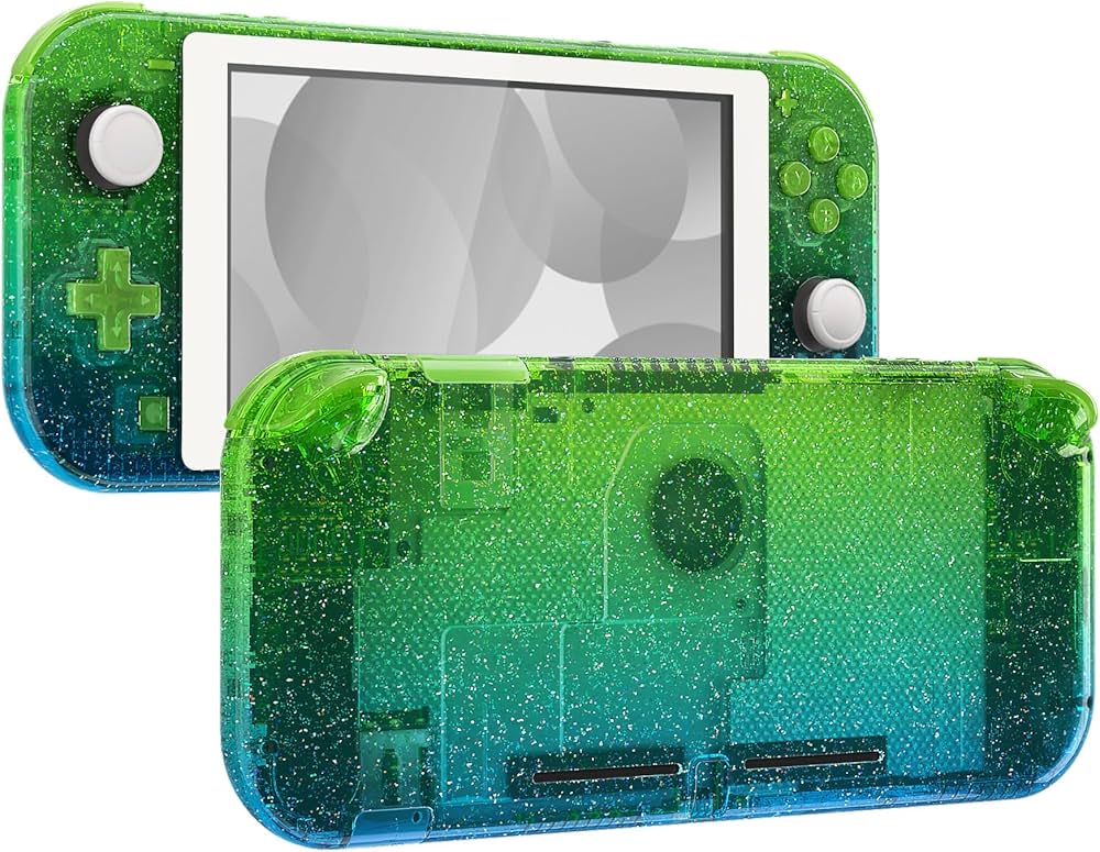 Amazon.co.jp: eXtremeRate switch liteに対応用クリア素材のDIY互換