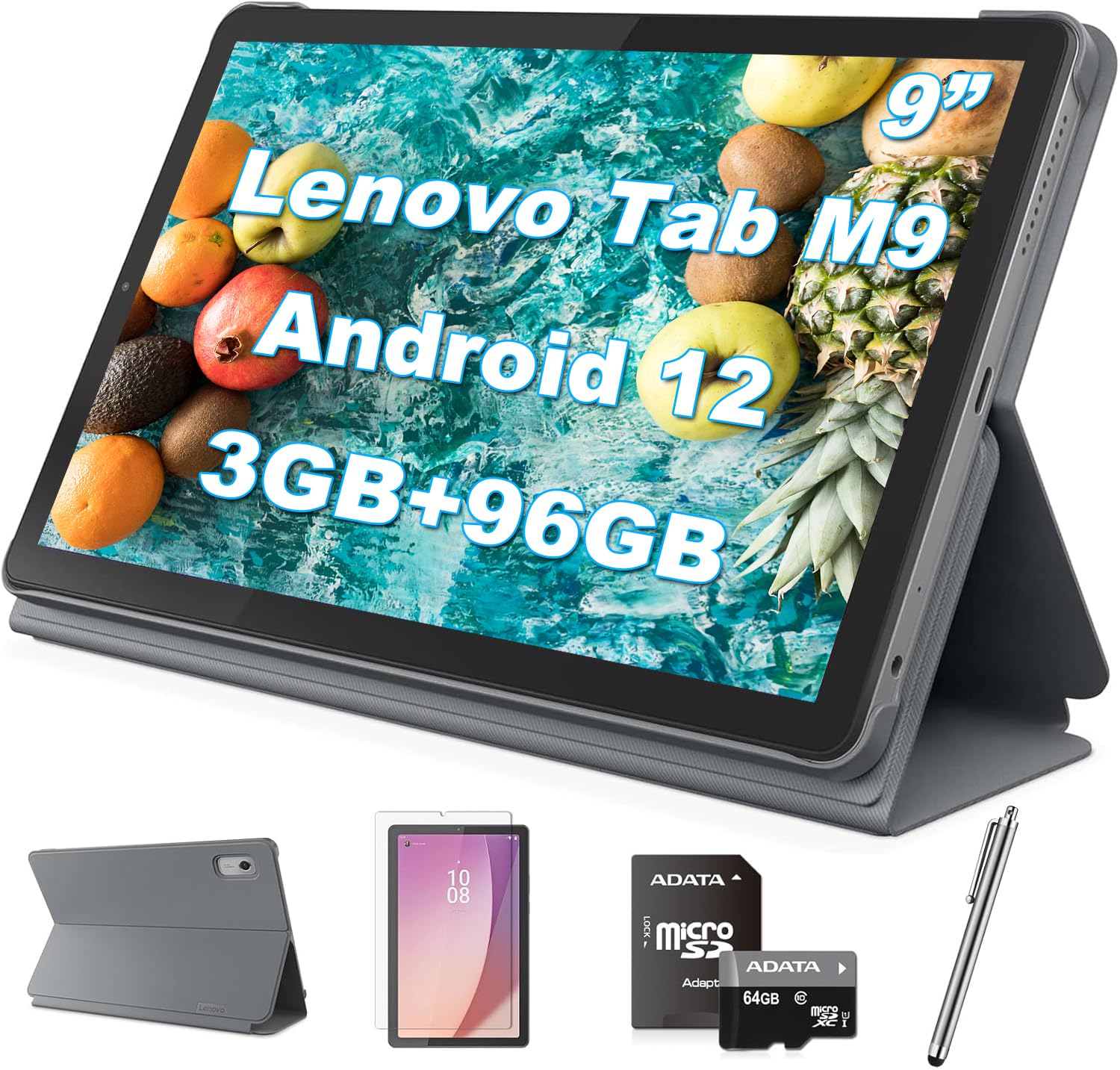 Amazon.com : Lenovo Tab M9 Android 12 Tablet, 9