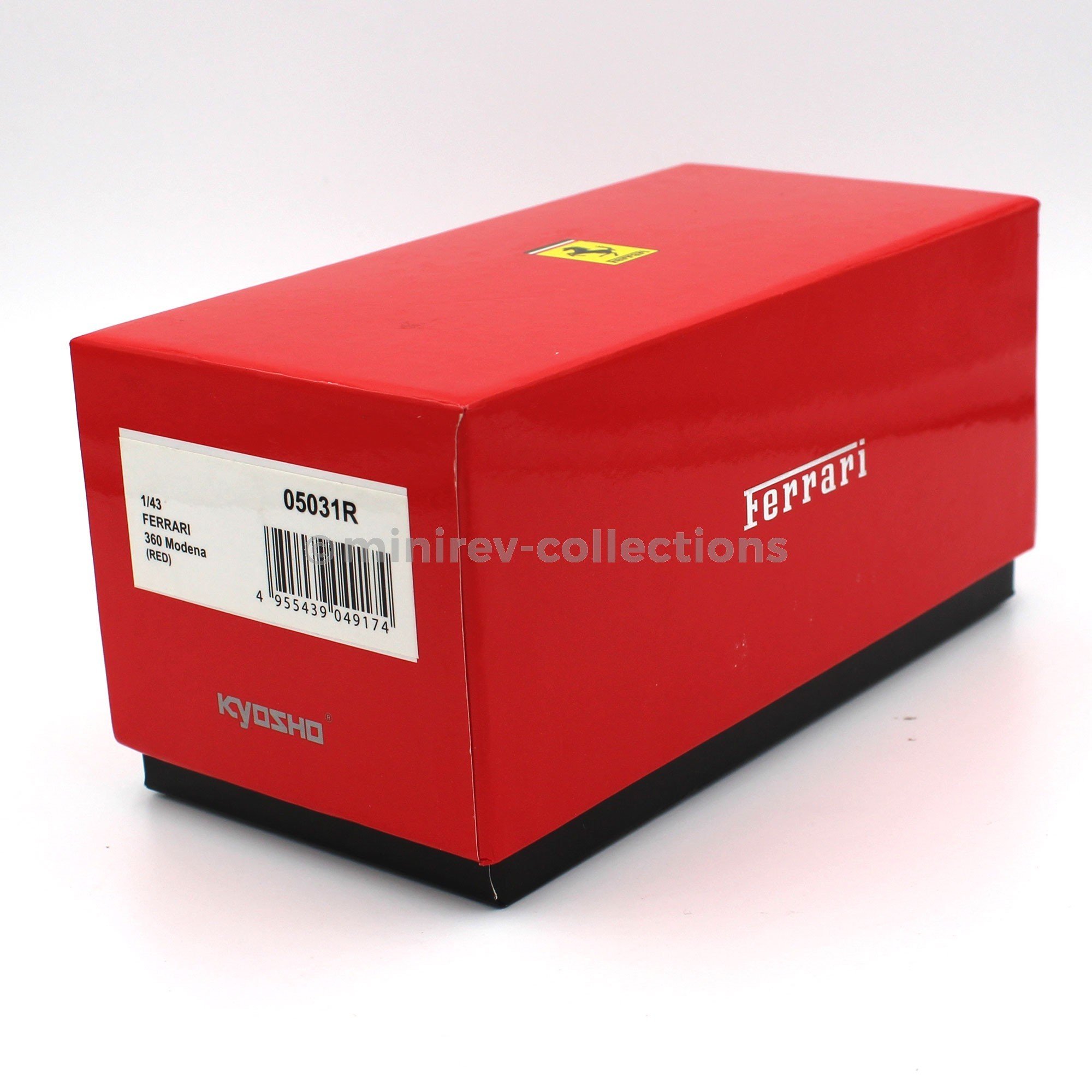 Amazon.co.jp: 京商 1/43 フェラーリ 360 モデナ レッド K05031R 完成