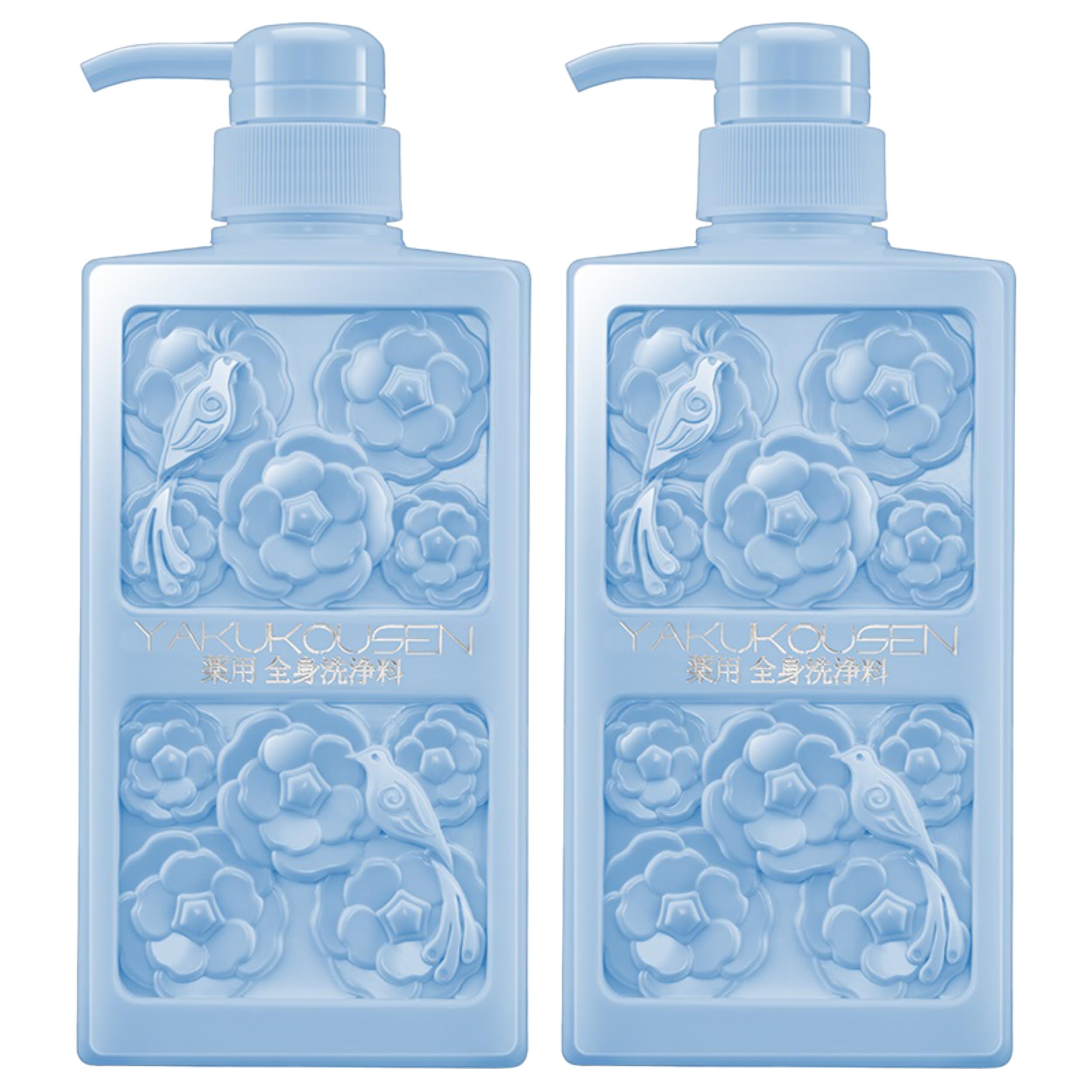 新品未開封】薬酵泉 薬用全身洗浄料 限定カラー青ボトル入4本セット