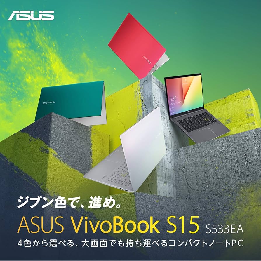Amazon.co.jp: VivoBook S15 S533EA Laptop with Intel Core i7