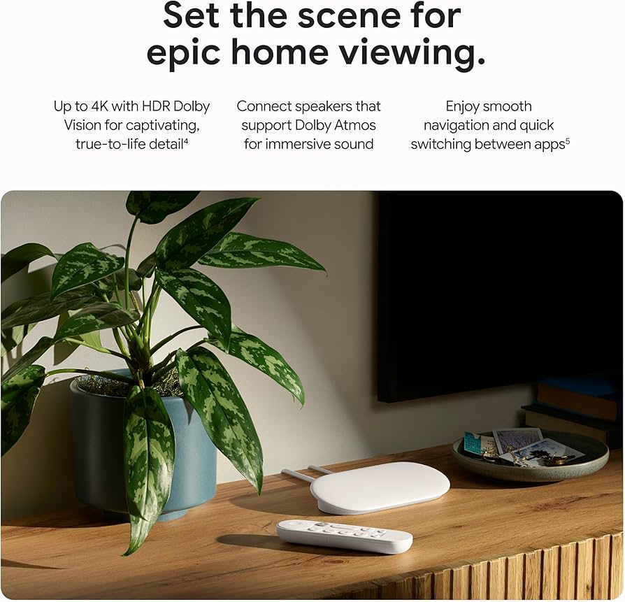 Amazon.com: Google TV Streamer 4K - Fast Streaming Entertainment