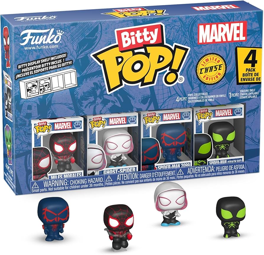 Amazon.co.jp: FUNKO Bitty Pop! 4pk ファンコ ポップ スパイダーマン