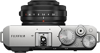 Amazon.com : Fujifilm X-E4 XF27mmF2.8 Kit - Silver : Electronics