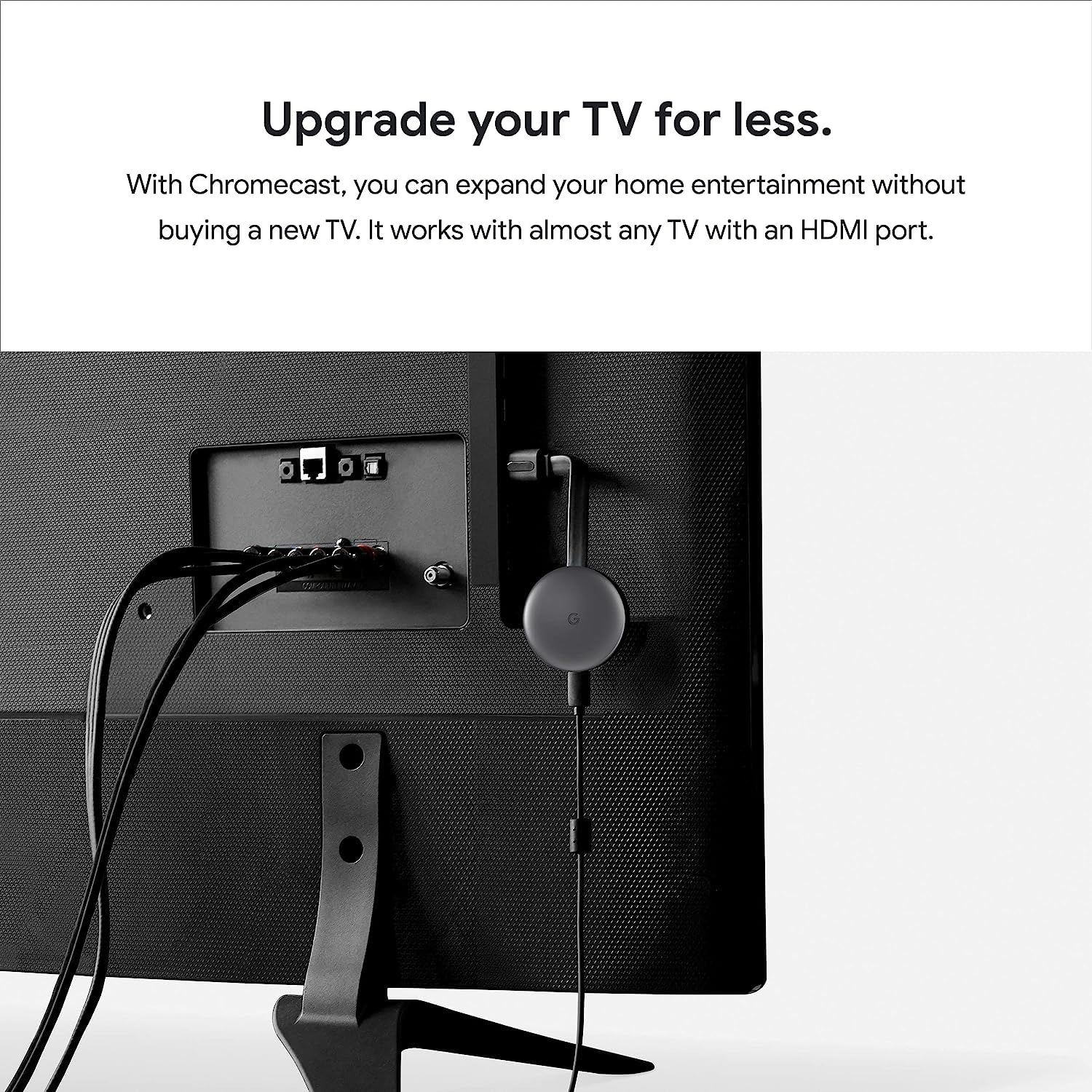 Amazon.co.jp: Google Chromecast - HDMIケーブル付きストリーミング