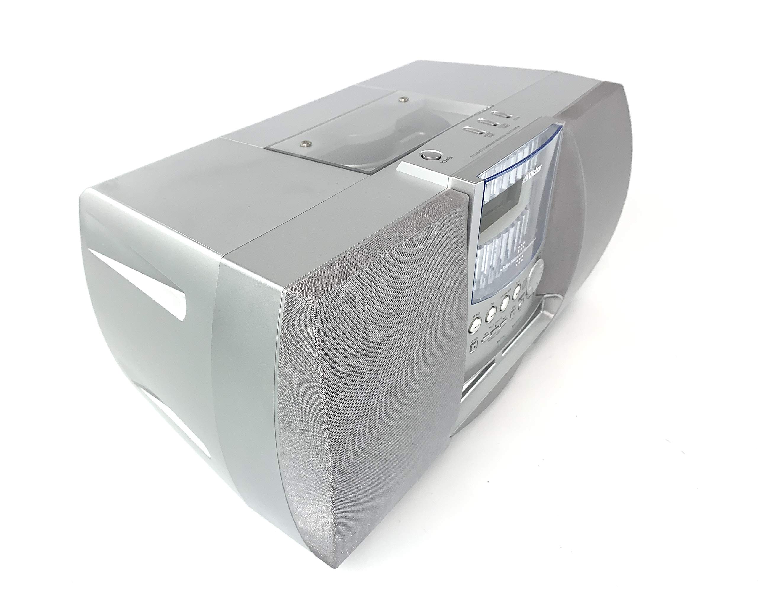 コンパクト ◇Victor NS-X77WMD CD・2MDコンパクトコンポ（S） リモ付