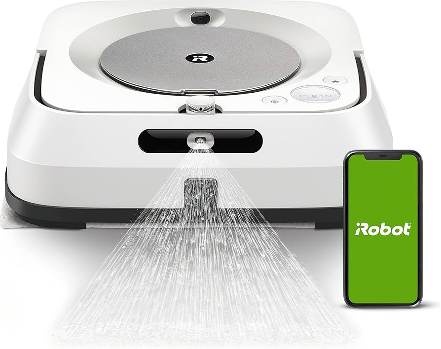Amazon.com - iRobot Braava Jet M6 (6110) Ultimate Robot Mop- Wi-Fi