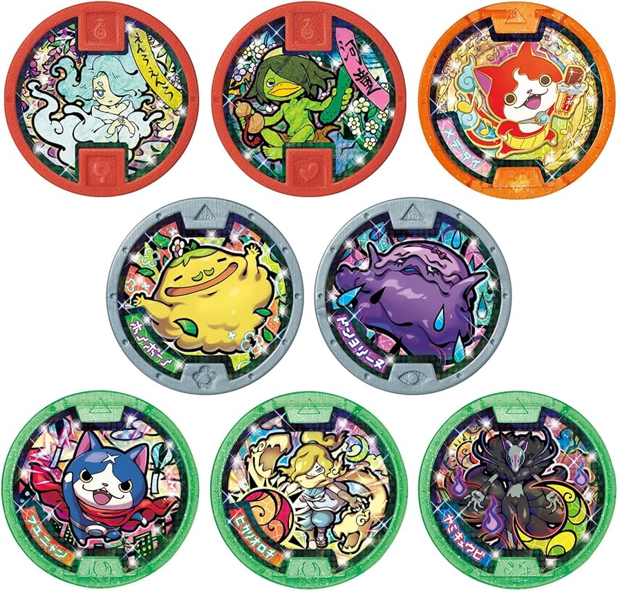 Amazon | [BANDAI] 妖怪メダル♪ セット03 あらメデタイ！人気妖怪参戦