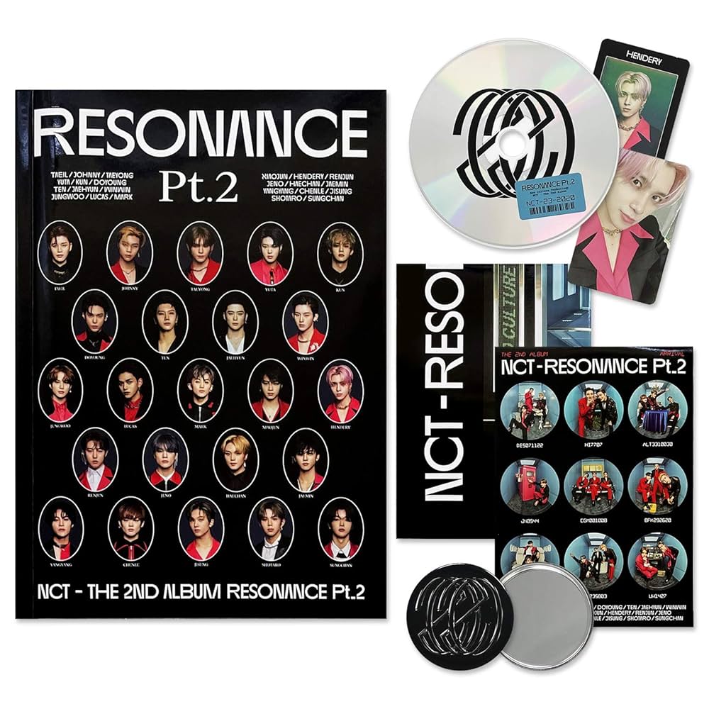 NCT 2020 Album - RESONANCE Pt.2 [ ARRIVAL ver. ] CD + Photobook +