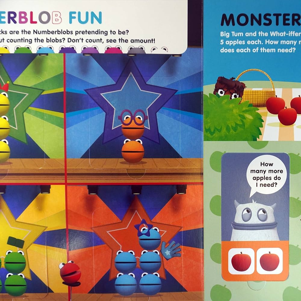 Amazon | Numberblocks and Alphablocks 5 Book Lift-the-Flap Set