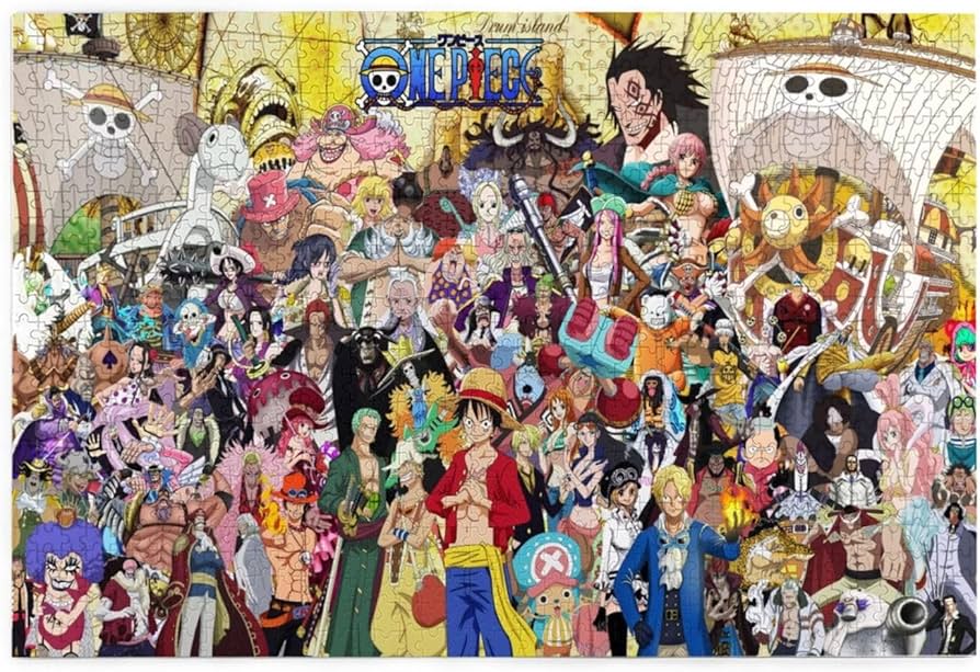 Amazon.co.jp: パズル ワンピース (1) ジグソーパズル 木製 1000ピース