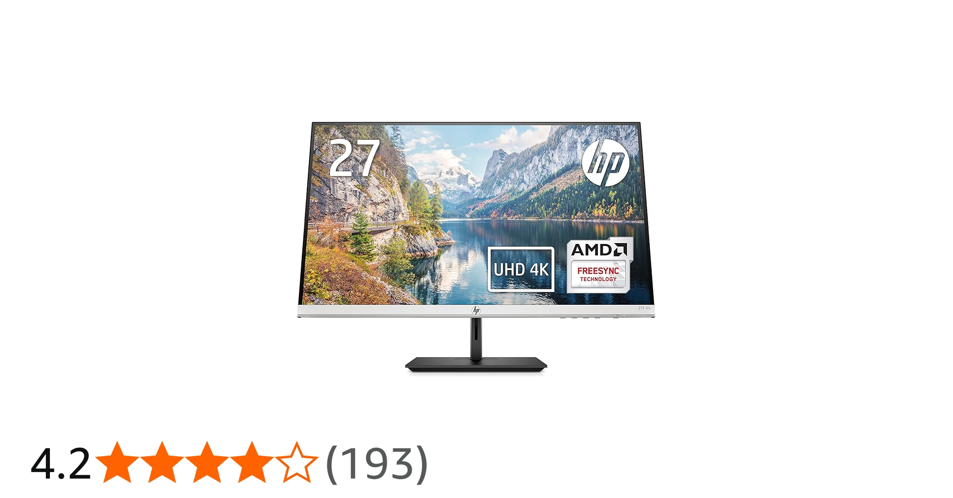 美品】⭐️HP PCモニター 27インチ 4K UHD 2160p ブラック HP Z27 4K