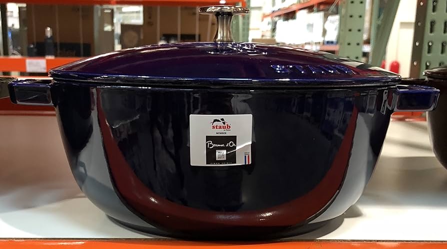 ストウブフレンチルースターココットグランブルー24 STAUB