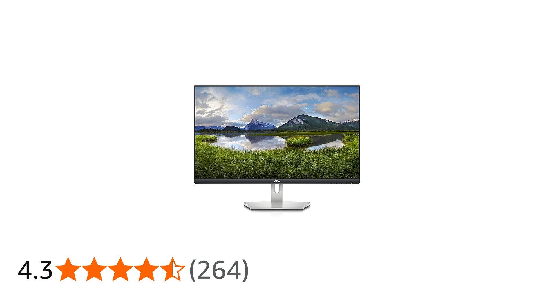 Dell S2721D 27 Inch 1440p QHD, IPS Ultra-Thin Bezel Monitor, AMD