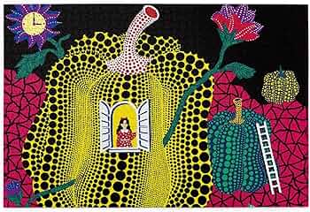 Amazon.co.jp: 1000ピース ジグソーパズル 草間彌生 木製パズル 子供