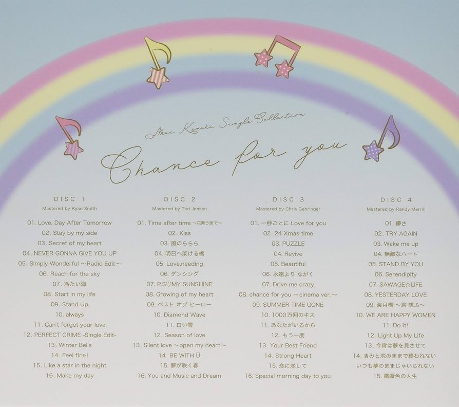 Amazon.co.jp: Mai Kuraki Single Collection ～Chance for you