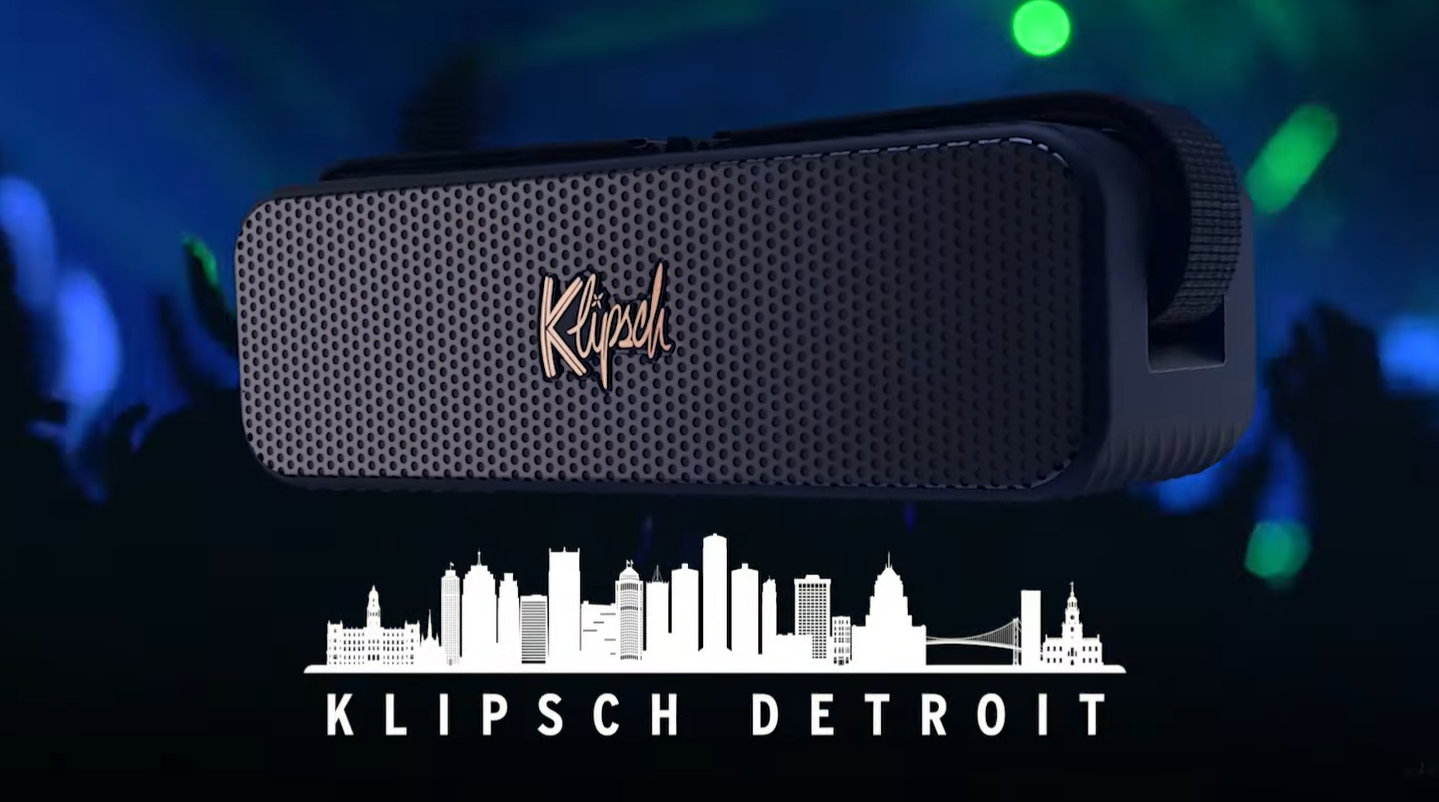 Amazon.com: The Klipsch Detroit Portable Bluetooth Speaker with