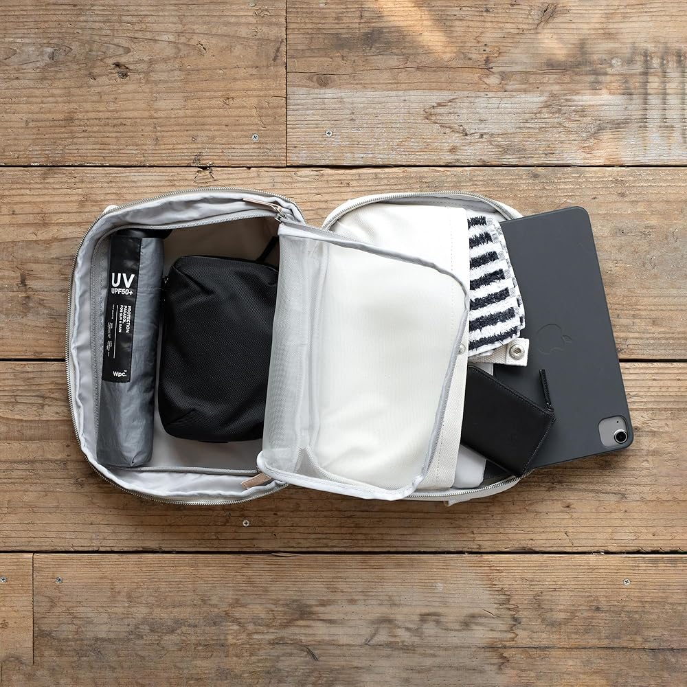 Amazon | drip HALFDAYPACK C ボディバッグ ホワイト キャンバス iPad