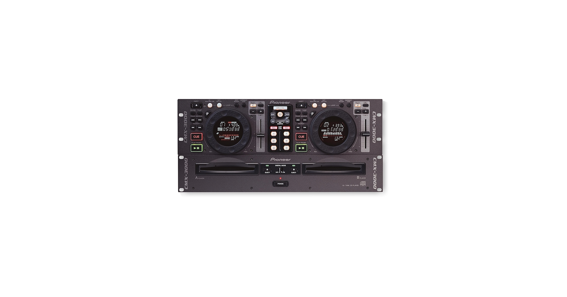 PIONEER CMX-3000 Twin DJ CD Player : Amazon.com.mx: Electrónicos