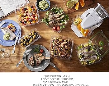 Amazon.co.jp: FoodSaver【公式】真空パック機 ボックスセーバー
